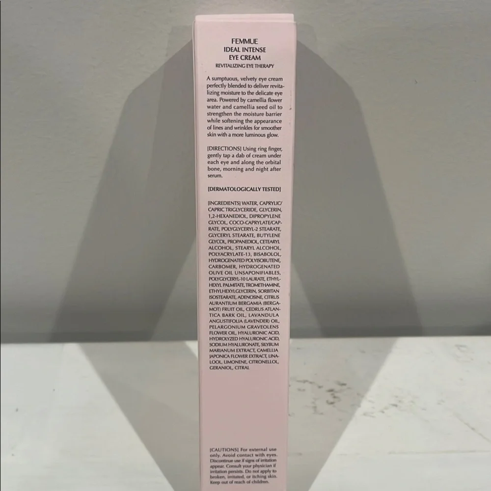 Ideal Intense Eye Cream in Pink Packaging